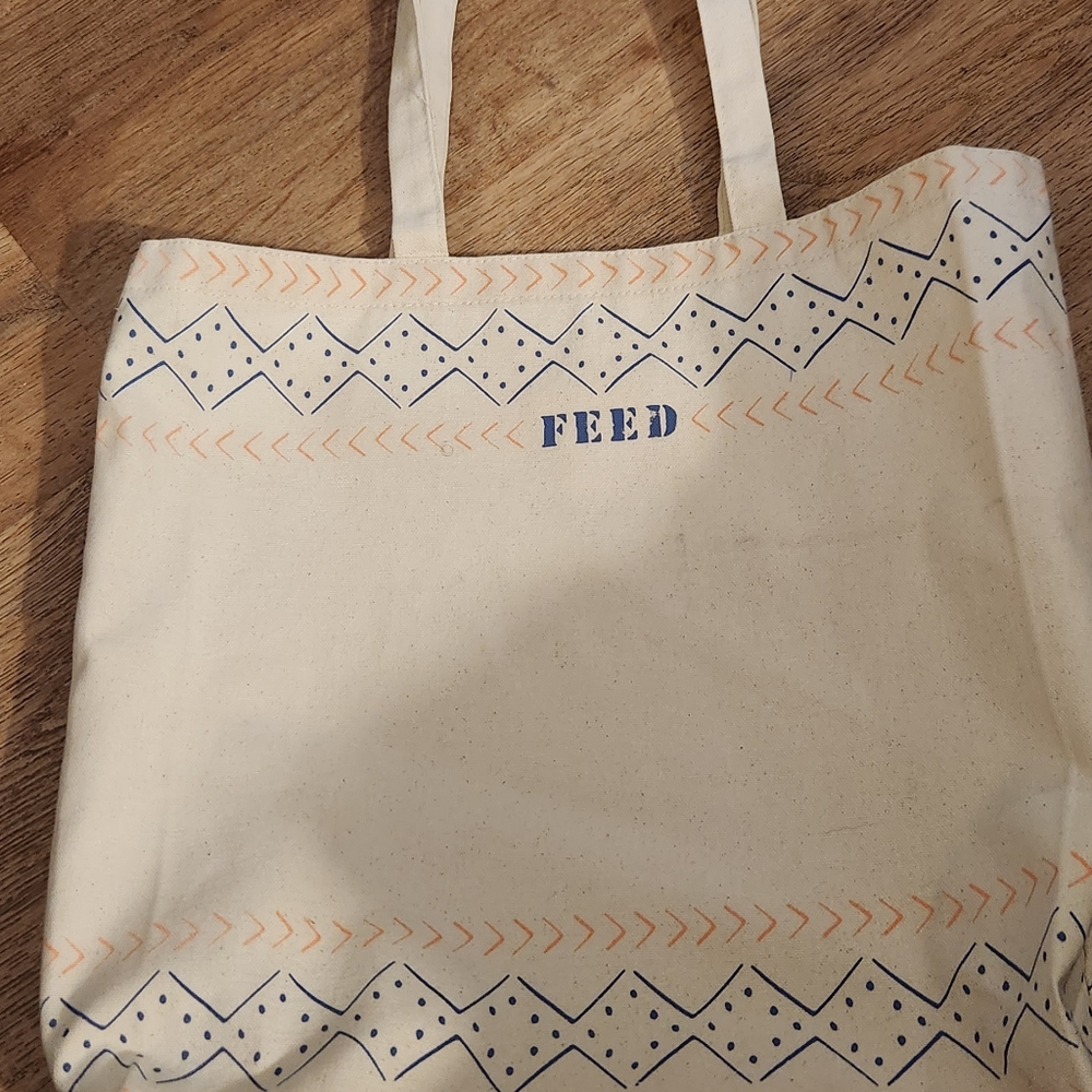 Feed Canvas Tote Bag